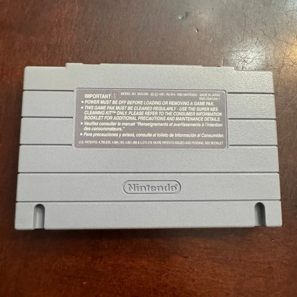 Toys Let the Toy Wars Begin Super Nintendo SNES Video Game SNS-YT-USA 1992